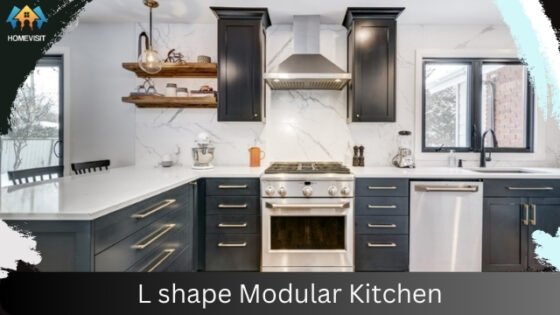 L Shape Modular Kitchen