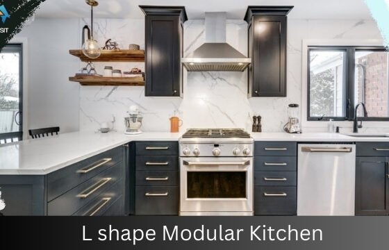 L Shape Modular Kitchen